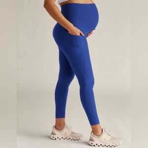 Spacedye Love the Bump Maternity Pocket Midi Legging